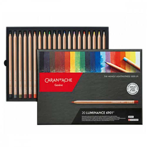 Caran d'ache Luminance 6901 színesceruza készlet - 20db 