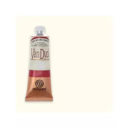 Ferrario Van Dyck olajfesték 60ml, 01 - cinkfehér