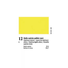   Ferrario Van Dyck olajfesték 60ml, 12 - citromsárga kadmium