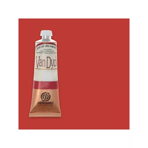 Ferrario Van Dyck olajfesték 60ml, 30 - mély vermillon