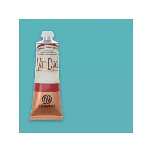 Ferrario Van Dyck olajfesték 60ml, 80 - türkiz