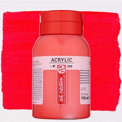 Talens Art Creation akrilfesték 750ml - naftol piros közép 396 (Naphtol Red medium)