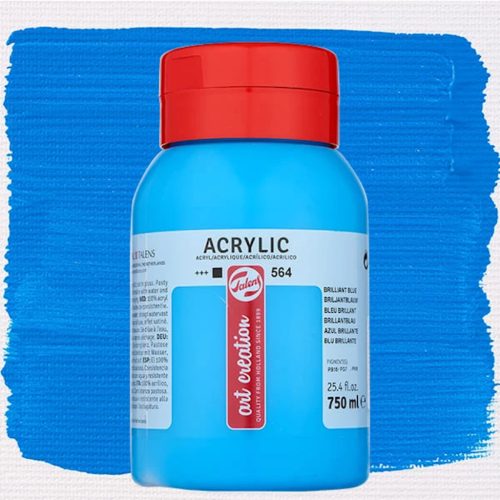 Talens Art Creation akrilfesték 750ml - ragyogókék 564 (Brillant Blue)