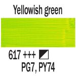 Talens Art Creation akrilfesték 750ml - sárgászöld 617 (Yellow Green)