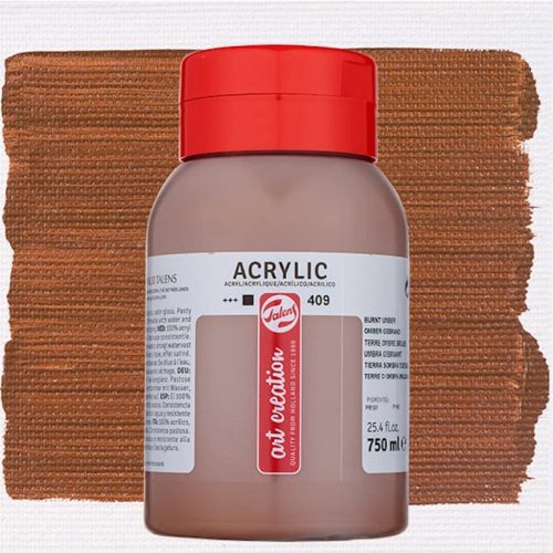Talens Art Creation akrilfesték 750ml - égetett umbra 409 (Burnt Umber)