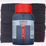 Talens Art Creation akrilfesték 750ml - csontfekete 701 (Ivory Black)