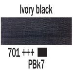 Talens Art Creation akrilfesték 750ml - csontfekete 701 (Ivory Black)