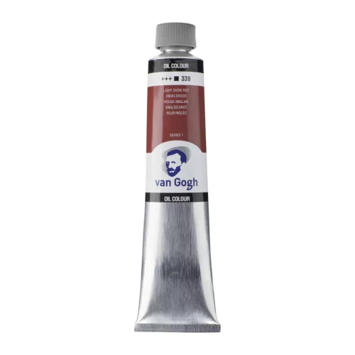 Van Gogh 200ml olajfesték- Világos oxidvörös 339 (Light Oxide Red)