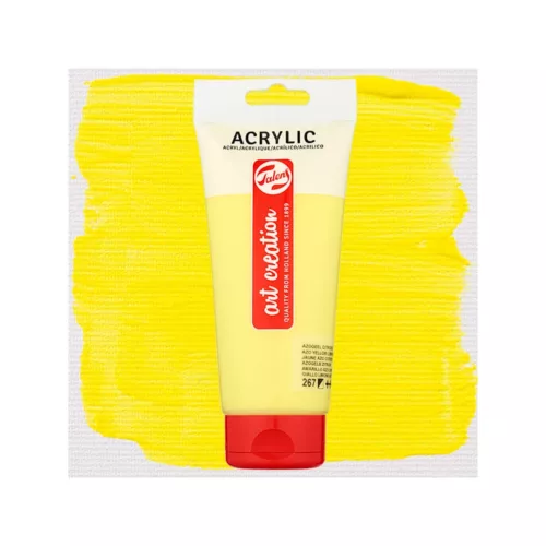 Talens Art Creation akrilfesték 200ml - azo citromsárga 267 (Azo Yellow Lemon)