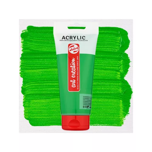 Talens Art Creation akrilfesték 200ml - permanent világoszöld 618 (Permanent Green Light)