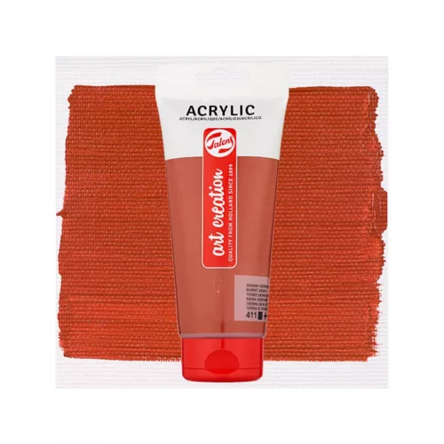 Talens Art Creation akrilfesték 200ml - égetett sziéna 411 (Burnt Sienna)
