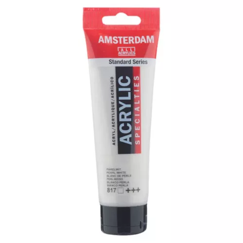 Talens Amsterdam akrilfesték 120 ml - gyöngyház fehér 817 (pearl white)