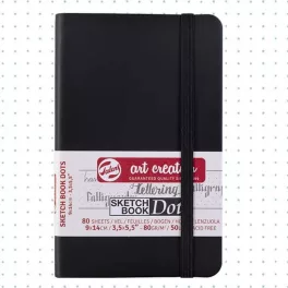  Talens Art Creation Sketchbook Dots - Pontozott vázlattömb 9x14cm, 80g, 80 lap