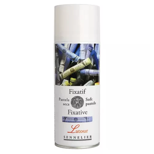 Fixativ spray 400ml - Sennelier, Latour porpasztell és pasztellceruzához