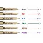SAKURA Pigma Micron 05 fineliner készlet 6 db színes rajztoll