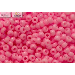 Japán kásagyöngy Miyuki 11/0, telt babarózsa, 10g