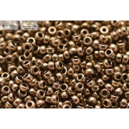 Japán kásagyöngy Miyuki 15/0, bronz, 5g