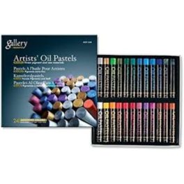   Olajpasztellkréta metál, 24szín - Mungyo Artists' Gallery