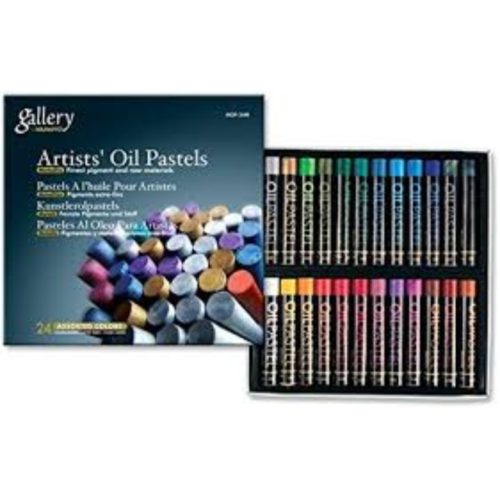 Olajpasztellkréta metál, 24szín - Mungyo Artists' Gallery