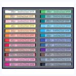 Gallery, félkemény pasztellkréta (porpasztell), 24szín