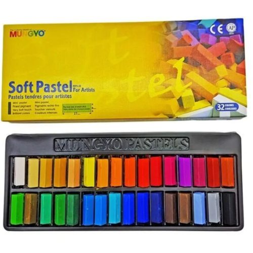 Mungyo pasztellkréta (porpasztell), 32szín