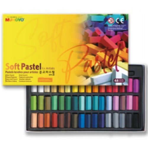 Mungyo pasztellkréta (porpasztell), 48szín