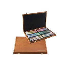 Gallery, pasztellkréta (porpasztell), 72szín, fadobozban