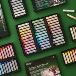 Gallery, pasztellkréta (porpasztell), 72szín, fadobozban