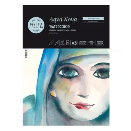   MUSA Aqva Nova - watercolour akvarelltömb - A3 (300g/m2, 12 lap)