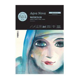  MUSA Aqva Nova - watercolour akvarelltömb - A4 (300g/m2, 12 lap)