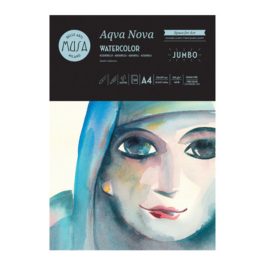   MUSA Aqva Nova - Jumbo watercolour akvarelltömb - A4 (300g/m2, 50 lap)