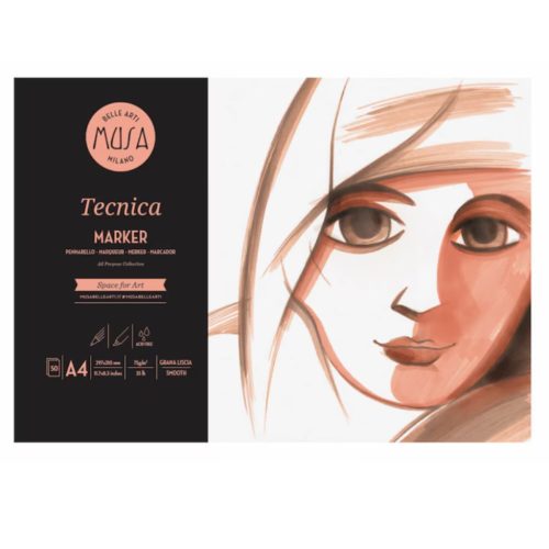 MUSA Tecnica - marker papírtömb
- A4 (75g, 50 lap)