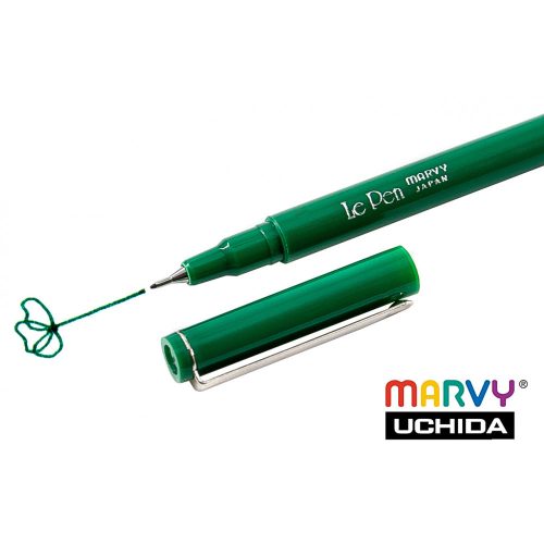 Marvy 4300 Le Pen tűfilc 0,3mm - green (zöld) 
