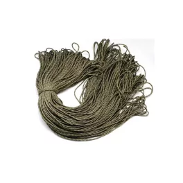 Paracord zsinór olajzöld-piros, 2mm