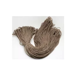Paracord zsinór barna-bézs-fekete, 2mm