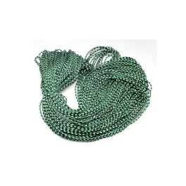 Paracord zsinór zöld-fehér-fekete, 2mm