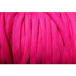 Paracord zsinór, sötét neonpink, 4mm