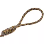 Paracord zsinór, barna-mustár mintás, 4mm vastag