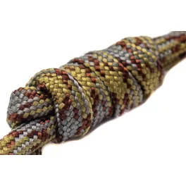 Paracord zsinór, barna-mustár mintás, 4mm vastag