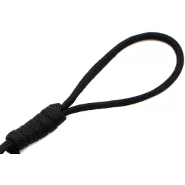 Paracord zsinór, fekete, 4mm vastag