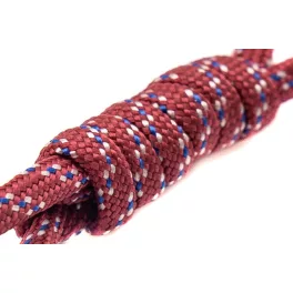 Paracord zsinór bordó mintás, 4mm vastag