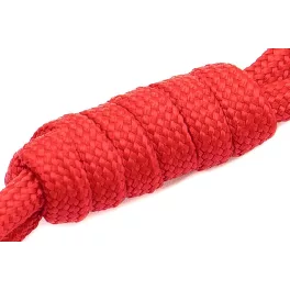 Paracord zsinór, vil.piros, 4mm vastag