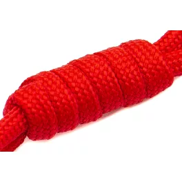 Paracord zsinór, piros, 4mm vastag