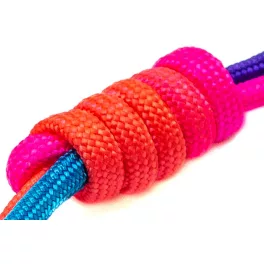 Paracord zsínór, szivárványos 4mm
