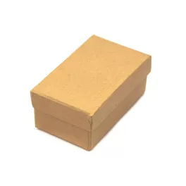 Papír doboz natúr téglalap alakú