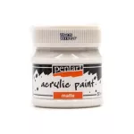 Pentart matt akrilfesték 50 ml fehér