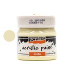 Pentart matt akrilfesték 50 ml vaj