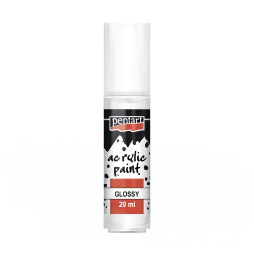 Pentart fényes akrilfesték 20ml fehér
