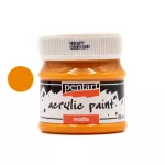 Pentart matt akrilfesték 50 ml narancs