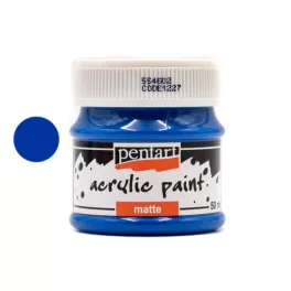 Pentart matt akrilfesték 50 ml kék